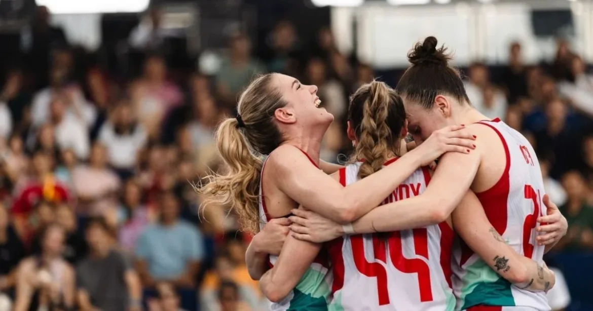 Hidegzuhany és magyar vereség a 3x3-as női kosárlabdában