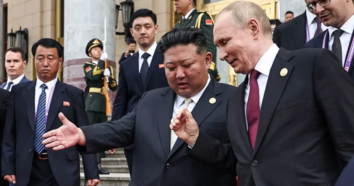 Kim Dzsongun üzent Putyinnak, bízik Moszkva győzelmében