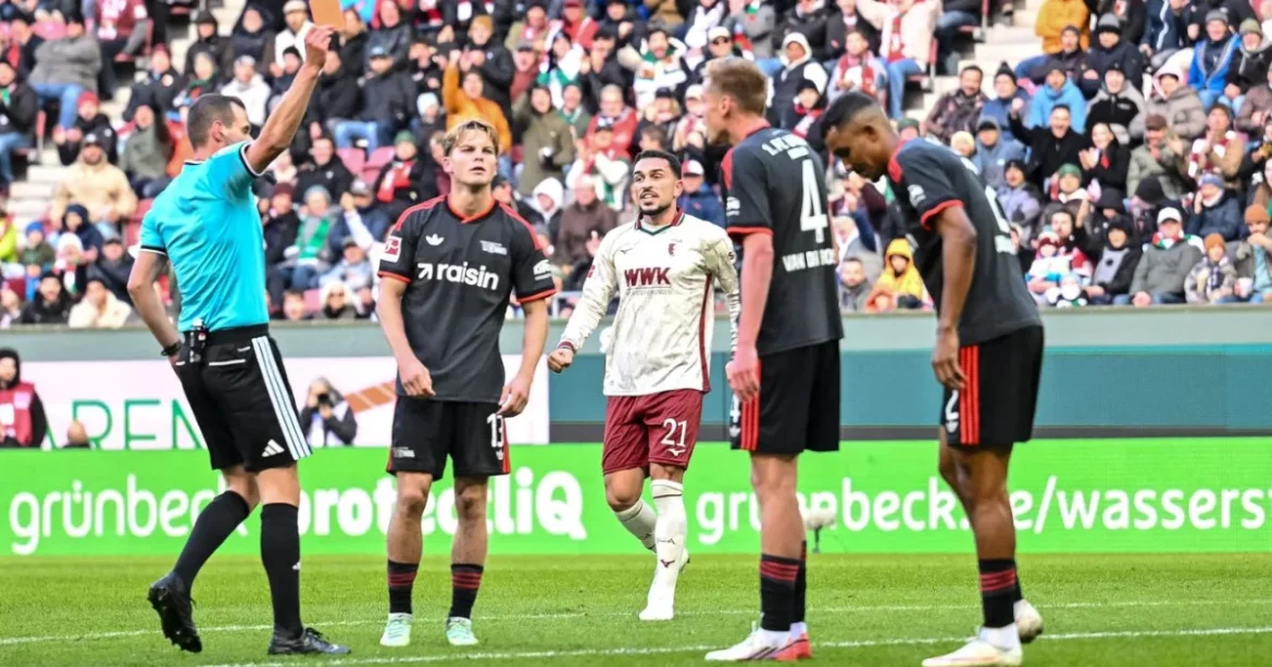 Kétszer villant a piros lap Schäfer András Bundesliga-meccsén