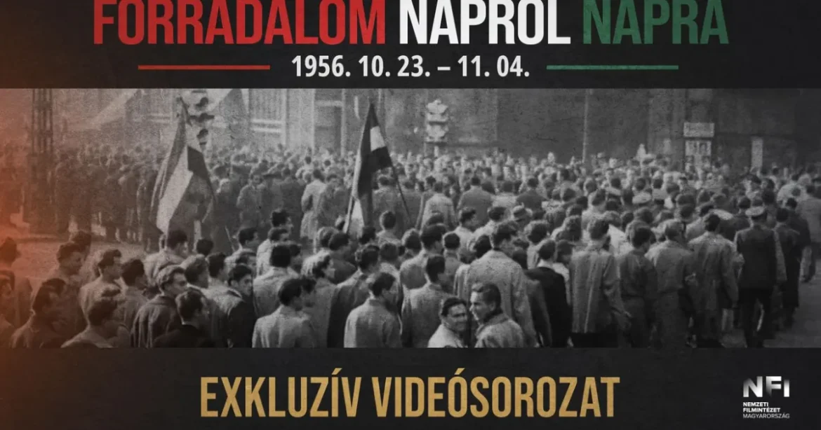 Új videósorozat indul 1956-ról a YouTube-on: nézze meg napról napra